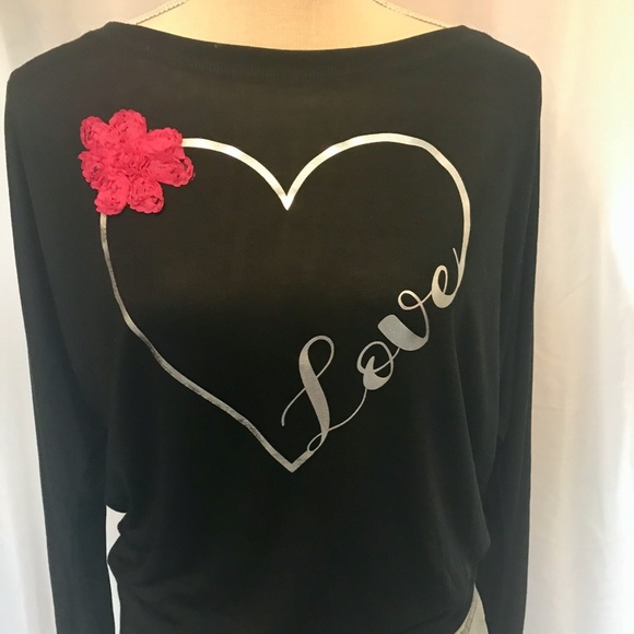 Flowy Long Sleeve Tee HTV/Embellishment NWOT - Picture 8 of 8